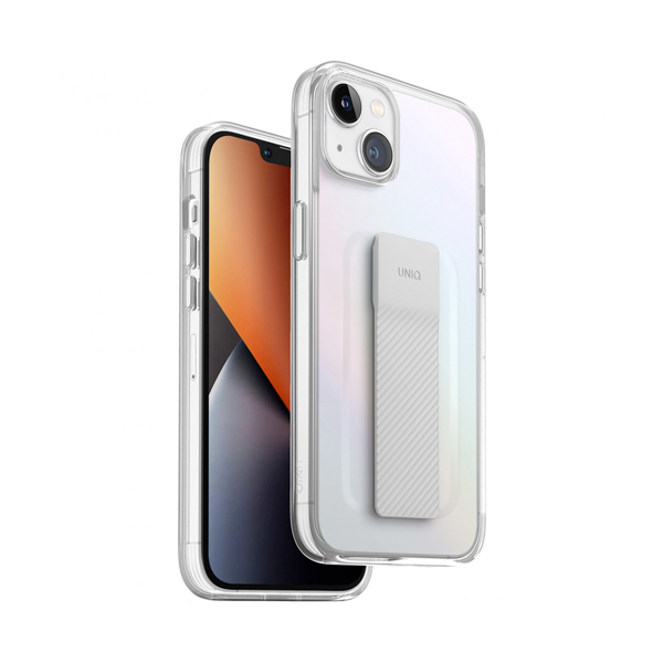 Uniq чехол для iPhone 14 Plus Heldro Mount+Band (радужный) IP6.7M(2022)-HELMIRD