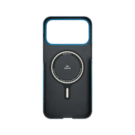 Pitaka чехол для iPhone 17 Pro Ultra-Slim Case PitaTap Moonrise MagSafe (синий)