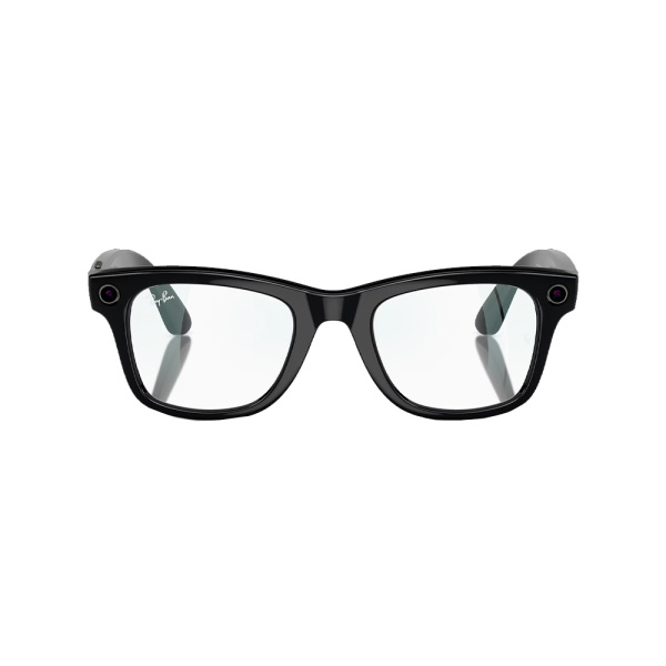Ray-Ban экшн камера-очки Wayfarer M (Глянцевая черная оправа/Прозрачные линзы) (черный) 601/SB50