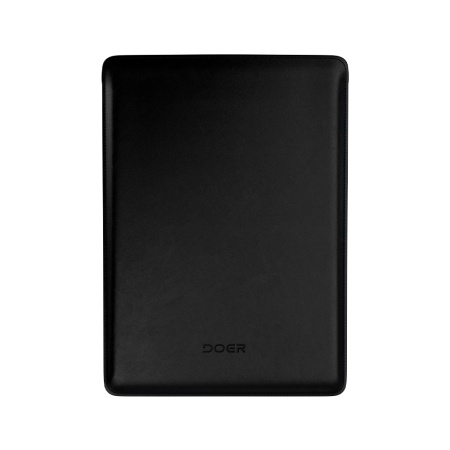 Doer чехол-папка для MacBook 14.2 из натуральной кожи (черный)