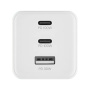 uBear СЗУ Wall charger Bridge GaN 100W 2х Type-C + USB A (белый) WC29WHPD100-ACC
