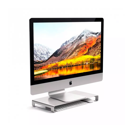 Satechi подставка для iMac Universal Aluminum Unibody Monitor Stand (серебристый) ST-ASMSS