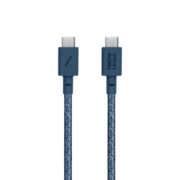 Native Union кабель Type-C/Type-C Belt 1.2м (синий) BELT-C-NAV-2-NP