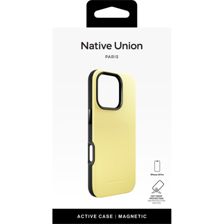 Native Union чехол для iPhone 16 Pro Active Case MagSafe (желтый) ACTCSE-LMO-NP24P