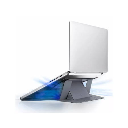 Moft охлаждающая клейкая подставка для Macbook Laptop Stand (темно-серый) MS006G-1-GRY