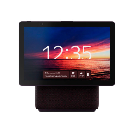 Yandex умная колонка с экраном с поддержкой ZigBee Яндекс.Станция Дуо Макс (красный) YNDX-00055RED