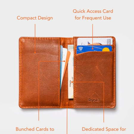 Ryoko кошелек Joplin RFID Card Wallet (черный)