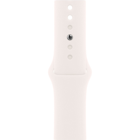 Apple Watch 10 42mm, алюминий, розовый, спортивный розовый ремешок M/L