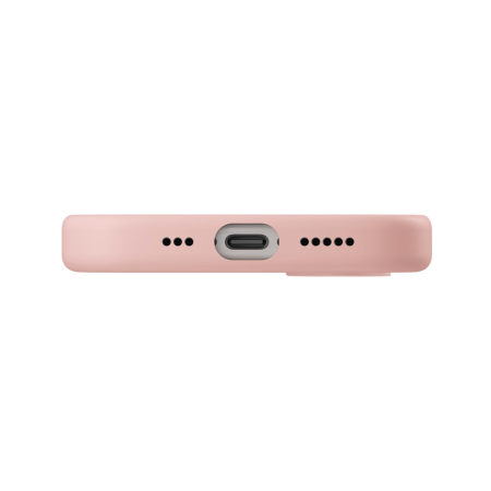 Uniq чехол для iPhone 16e Lino MagSafe (розовый) IP16E(2025)HYB-LINOMPNK