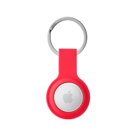 uBear силиконовый брелок для AirTag Ring Case с кольцом (красный) CS97RR01THR-AT1