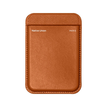 Native Union бумажник MagSafe (Re)Classic Card Wallet (коричневый) RECLA-TAN-WAL