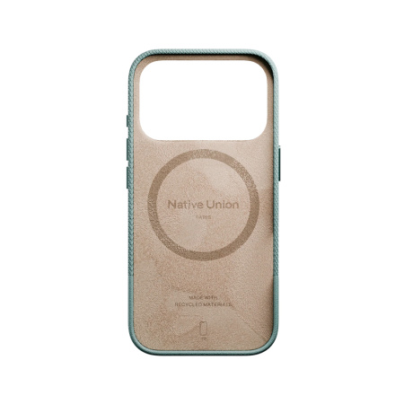 Native Union чехол для iPhone 17 Pro (Re)Classic Case MagSafe (зеленый) RECLA-GRN-NP25P