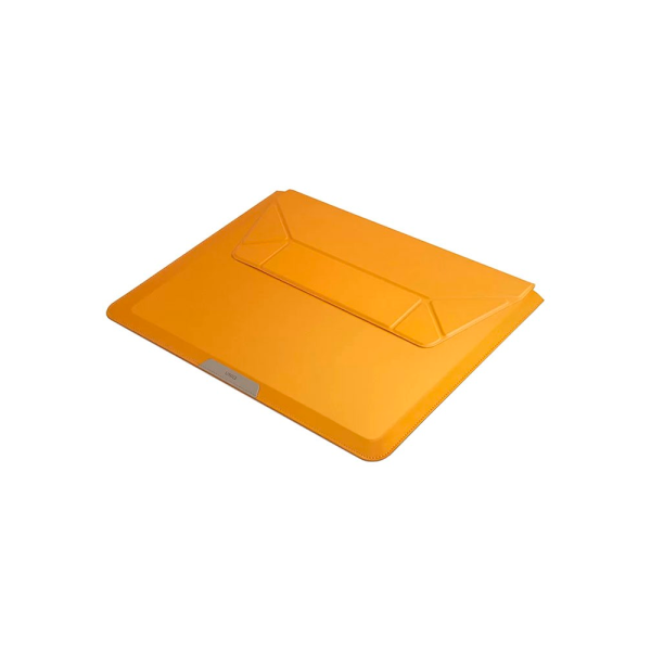 Uniq чехол-папка для MacBook 14.2 Oslo V.2 PU leather Magnetic Laptop (оранжевый) OSLO(14)-MUSTARD