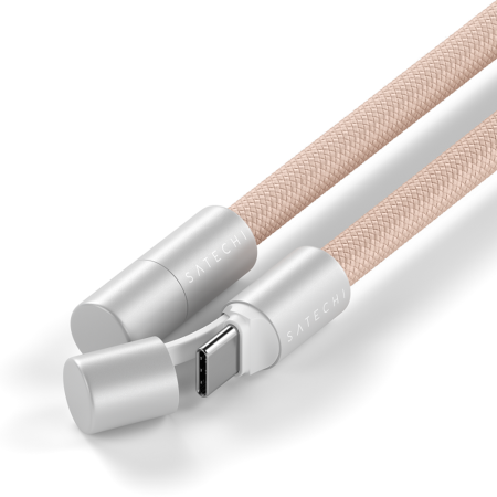 Satechi кабель Type-C/Type-C OntheGo Crossbody Lanyard Cable 60W 1.5м (розовый) ST-LOTGLR