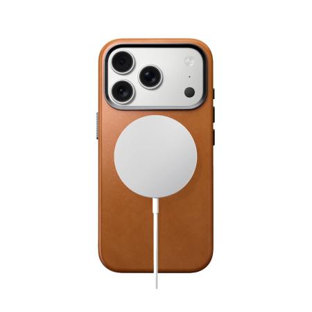 Nomad чехол для iPhone 17 Pro Max Modern Leather Case (Horween) MagSafe (коричневый) NM014223858
