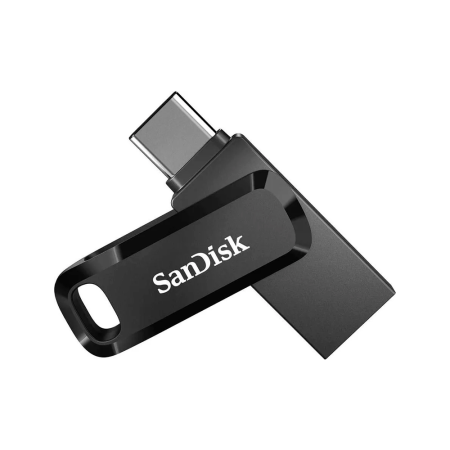 SanDisk флеш накопитель Ultra Dual Drive Go Type-C + USB A 64GB (черный) SDDDC3-064G-G46