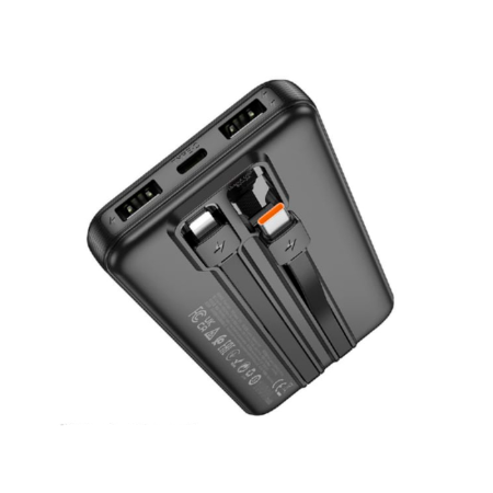Hoco внешний аккумулятор + СЗУ 10000mAh (черный)