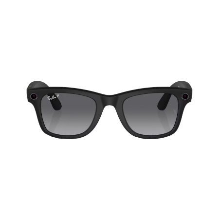 Ray-Ban экшн камера-очки Wayfarer M (Матовая черная оправа/Polar Gradient Graphite) (черн) 601ST350