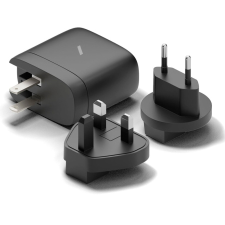 Native Union СЗУ PD Fast GaN Charger 67W 2х Type-C + USB A (черный) FAST-PD67-BLK-2CA