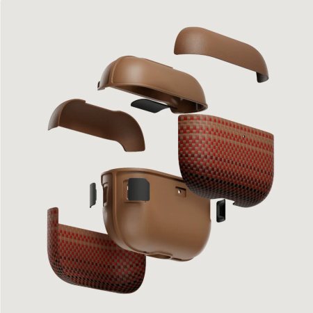 Pitaka чехол для AirPods Pro 2 MagEZ Sunset (красный)