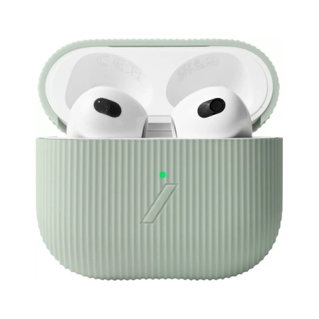 Native Union чехол для AirPods 3 силиконовый Curve Case (зелёный) APCSE-CRVE-GRN-V2