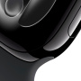 Apple Watch 11 42mm, алюминий, черный, спортивный черный ремешок S/M