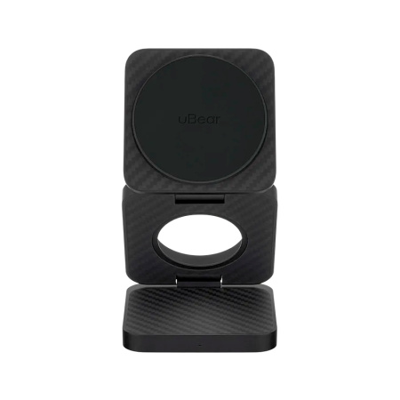 uBear БЗУ Balance Kevlar 3 в 1 Wireless Charger (черный) WL17BL31-AW