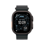 Apple Watch Ultra 3 49mm, черный, Ocean Band черный ремешок