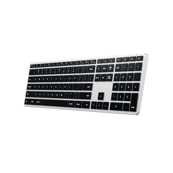 Satechi клавиатура беспроводная Slim X3 Rus (серебристый) ST-BTSX3S-RU