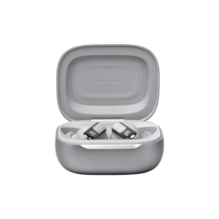 JBL наушники беспроводные Live Beam 3 (серебристый) JBLLIVEBEAM3SIL