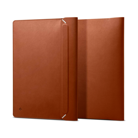 Spigen чехол-папка для MacBook 15.3-16.2 Valentinus Sleeve (коричневый) AFA06419