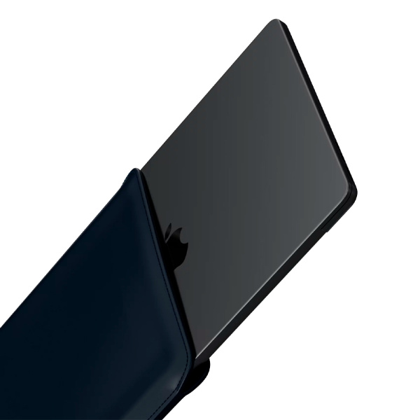 Doer чехол-папка для MacBook 14.2 из натуральной кожи (синий)