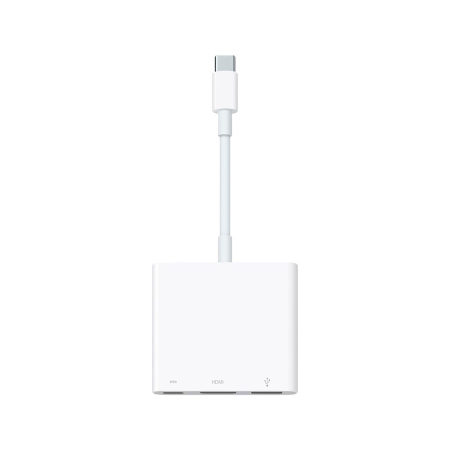 Apple адаптер USB-C Digital AV Multiport Adapter (белый) MUF82ZM/A