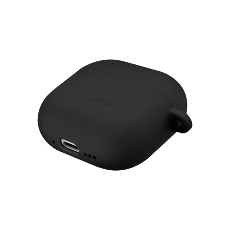 Uniq чехол для AirPods 4 Nexo с карабином + креплениями на уши (черный) AIRPODS(2024)-NEXOBLK
