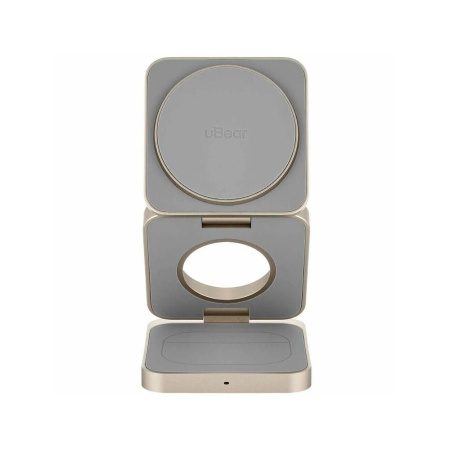 uBear БЗУ Balance 3 в 1 Wireless Charger (бежевый) WL09TN31-ADM