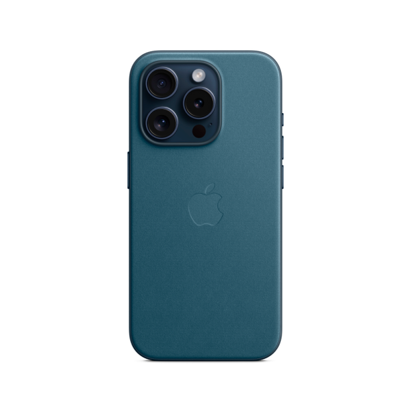 Apple чехол для iPhone 15 Pro FineWoven Case MagSafe (синий) MT4Q3ZE/A