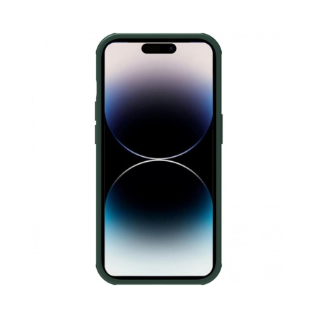 Nillkin чехол для iPhone 14 Pro Max Frosted Shield Pro (темно-зеленый) 6902048248205