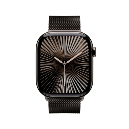 Apple ремешок Milanese Loop 46/49 мм (S/M) (черный) MC7L4ZM/A