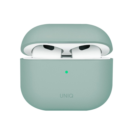 Uniq чехол для AirPods 4 Lino Liquid (мятный) AIRPODS(2024)-LINOIGRN