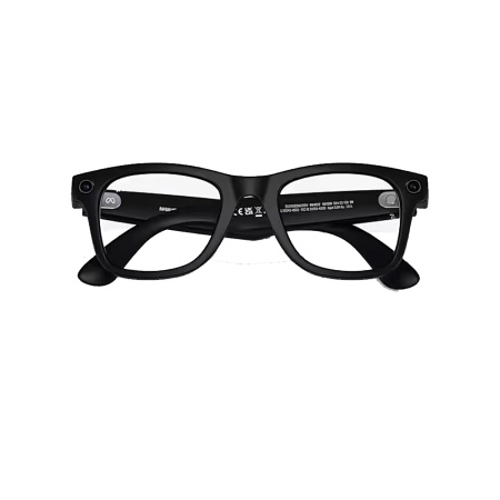 Ray-Ban экшн камера-очки Wayfarer Gen 2 M (Матовая черная оправа/Серый хамелеон) (черный)