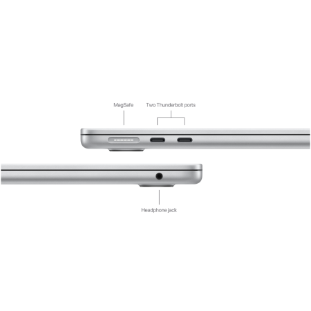 Apple MacBook Air 13.6" 2025 M4 10CPU/10GPU/16GB/512GB SSD (серебристый)