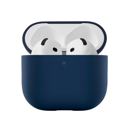 uBear чехол для AirPods 4 cиликоновый Touch Pro (темно-синий) CS492DB15TP-AP4