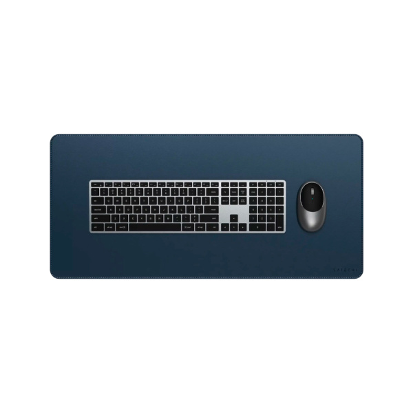 Satechi коврик для мыши 68 х 31,4 Vegan-Leather Premium Desk Mat (синий) ST-LPDMB