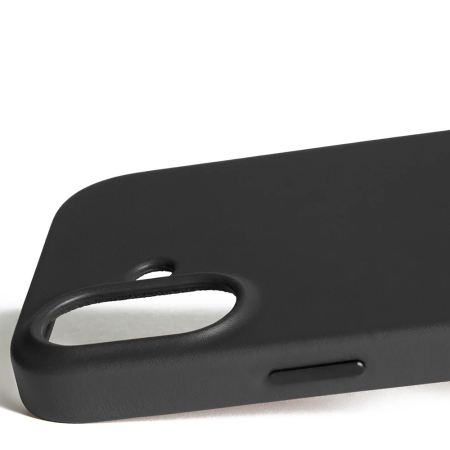 Mujjo чехол для iPhone 17 Full Leather Case MagSafe (черный) MUJJO-CL-060-BK