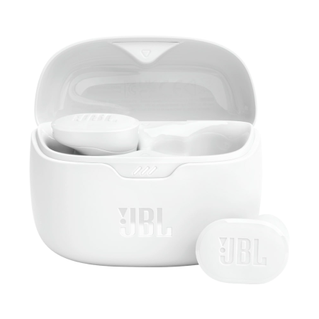 JBL наушники беспроводные Tune Buds (белый) TBUDSGWHT