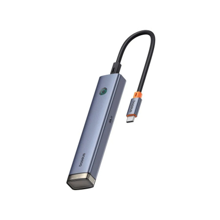 Baseus хаб UltraJoy 6-port Type-C Hub Adapter (серый) B00052802811-02