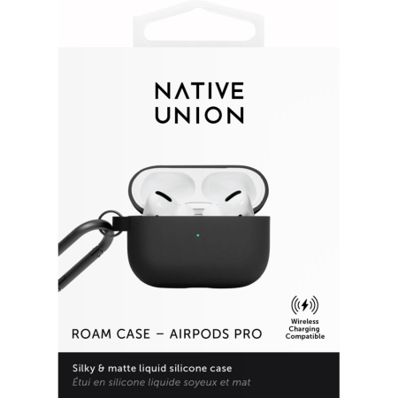 Native Union чехол для AirPods Pro 2 кожанный (Re)classic Case (черный) APPRO2-LTHR-BLK
