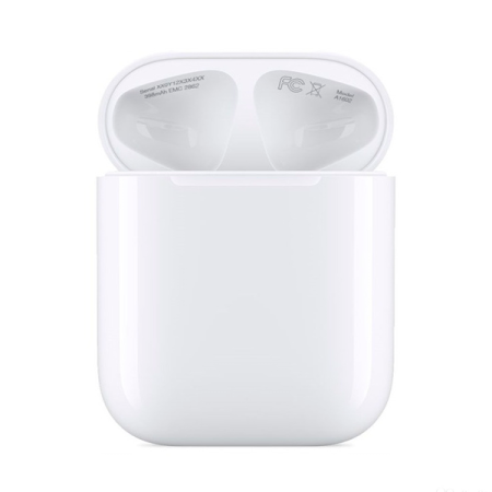 Apple футляр с беспроводной зарядкой для Airpods (2 поколения)