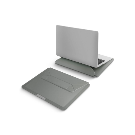 Uniq чехол-папка для MacBook 14.2 Oslo V.2 PU leather Magnetic Laptop (зеленый) OSLO(14)-LICHENGREEN