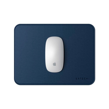 Satechi коврик для мыши 25 х 19 Vegan-Leather Premium Mouse Pad (синий) ST-LMPB